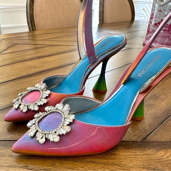 Gianni Bini heels embellished slingbacks - Picture 2 of 5